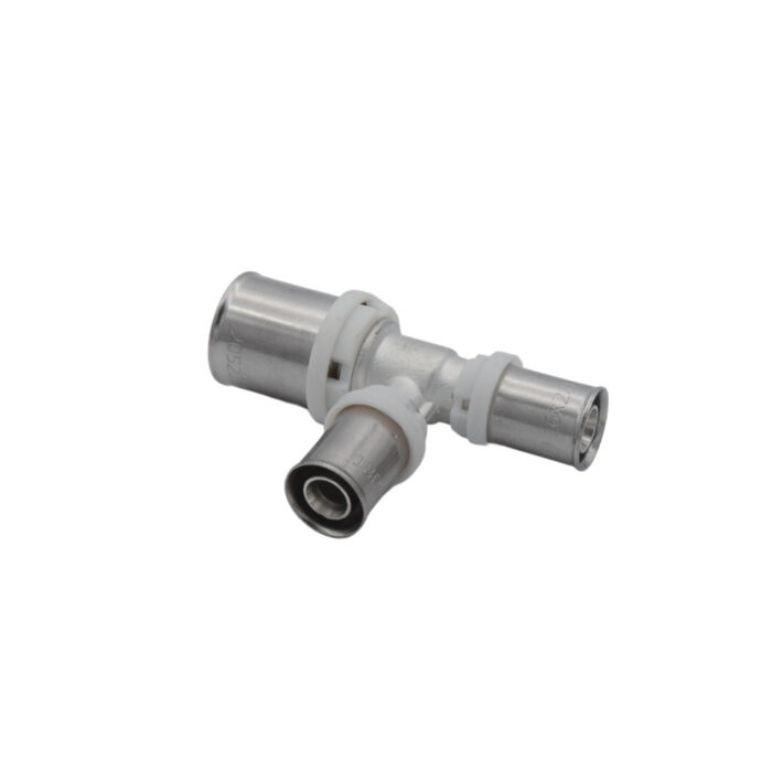 25x16x16mm Reducing Tee brass press-fit