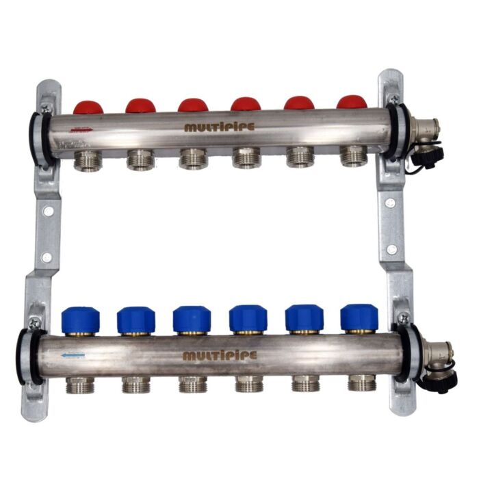 Maxima LS Manifold 12-Port 1"  - Inc. fill & drain valves