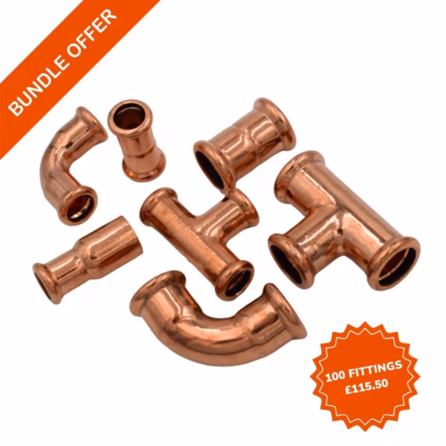 Copper Press-Fittings Bundle plumbing fitting