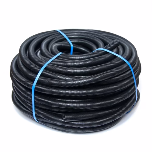 Conduit 50m coil, 25mm Black – for 16mm pipe for plumbing and heating systems