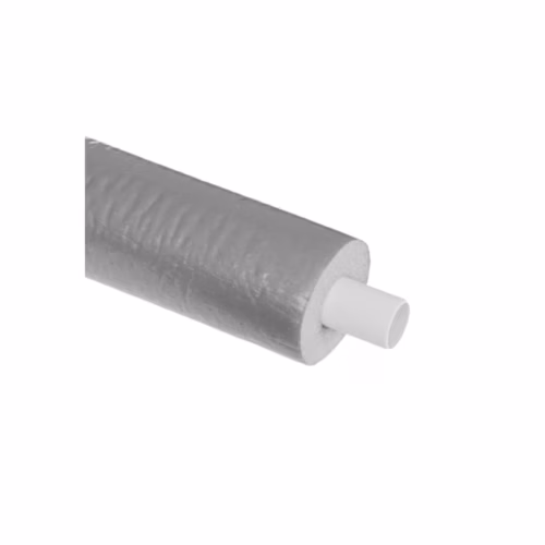20×2.25mm MLC pipe 50m coil – 13mm pre-insulated Grey plumbing and heating pipework