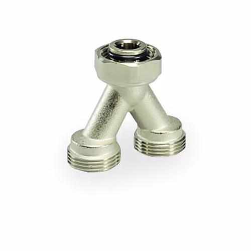 Y Fitting Eurocone (3/4″ FT x 2x 3/4″ MT) for plumbing and heating systems