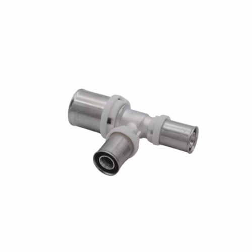Hydris 25x16x16mm Reducing Tee Brass Press-Fit plumbing fitting