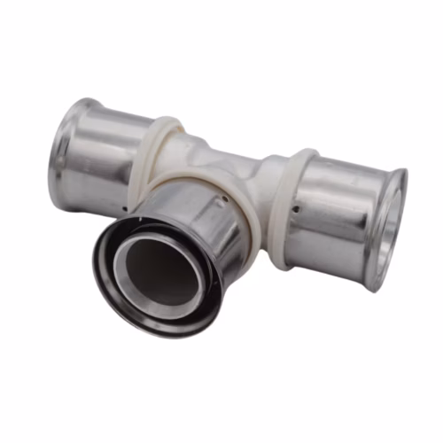 50x50x50mm Tee Brass Press-Fit plumbing fitting