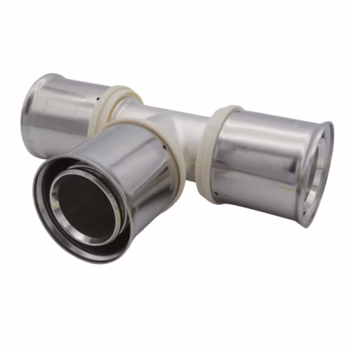 63x63x63mm Tee Brass Press-Fit plumbing fitting