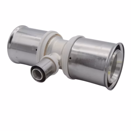 63x25x63mm Reducing Tee Brass Press-Fit plumbing fitting