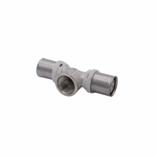 20×1/2″FTx20mm Tee Brass Press-Fit plumbing fitting