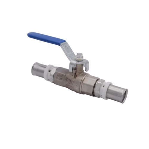 16mm press lever ball valve for plumbing and heating pipework