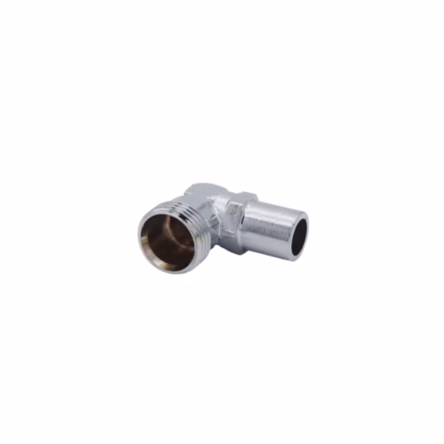 16 x 15mm Chrome Radiator Elbow plumbing fitting