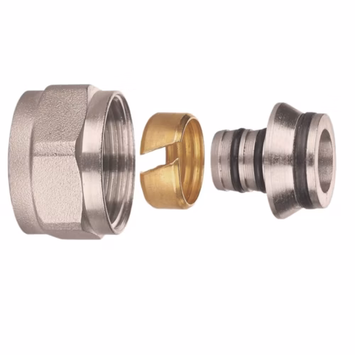 Eurocone (3/4″ FT) Pipe Connector 15×2mm (3 piece) plumbing pipe connector