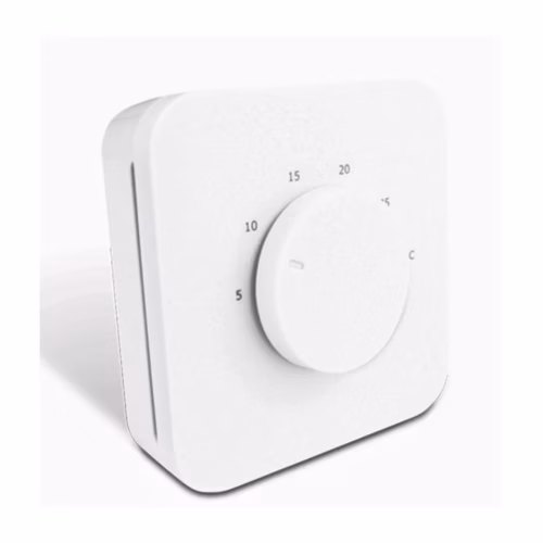 230v Dial Thermostat with Night Set back for underfloor heating controls