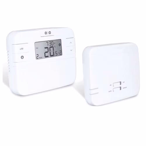 RIO Wireless RF Programmable Thermostat & Receiver for underfloor heating controls