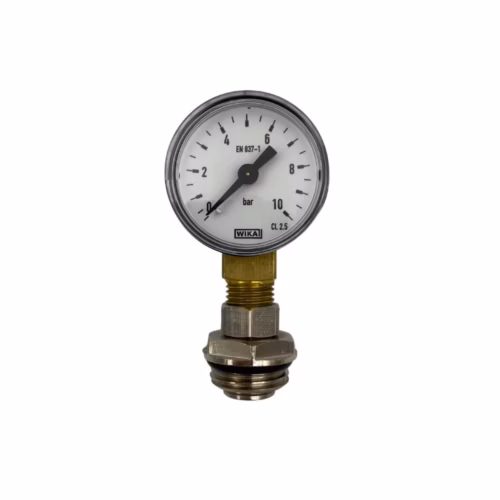 Maxima 10 bar Pressure gauge, bottom connection (1/2″) for plumbing and heating systems