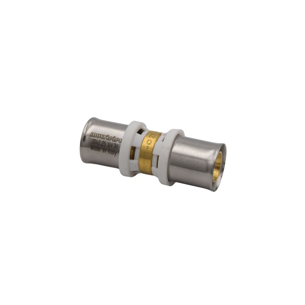 Hydris 20x20mm Coupling Brass Press-Fit