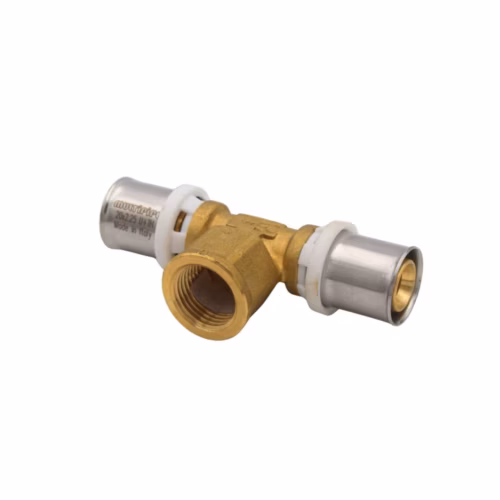 Hydris 20×1/2″FTx mm Tee Brass Press-Fit plumbing fitting
