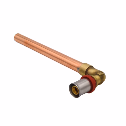 16xCu15 x 150mm Radiator Elbow Copper plumbing fitting