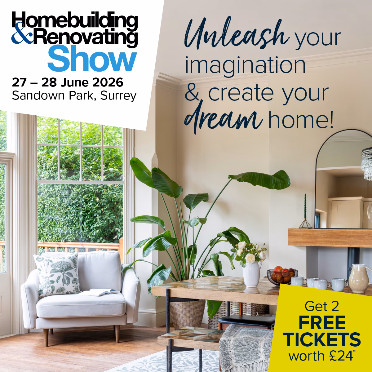Southern Homebuilding & Renovating Show Surrey Exhibitor Banner